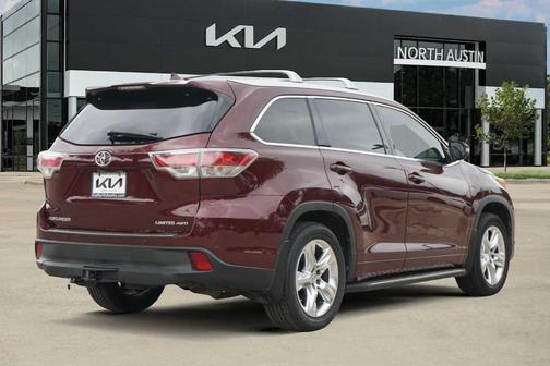 Ooh La La Rouge Mica 2015 Toyota Highlander Limited Platinum