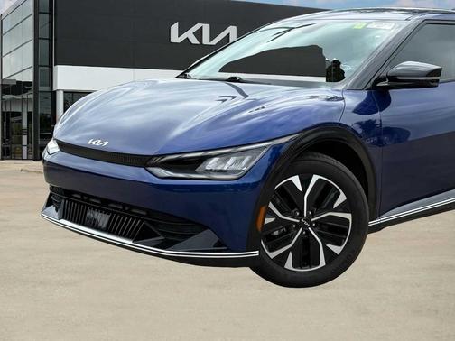 Blue 2023 Kia EV6 Wind