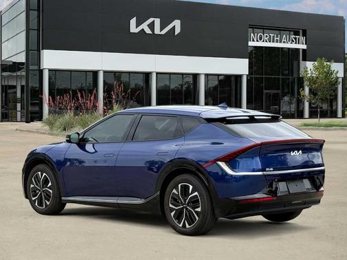 Blue 2023 Kia EV6 Wind