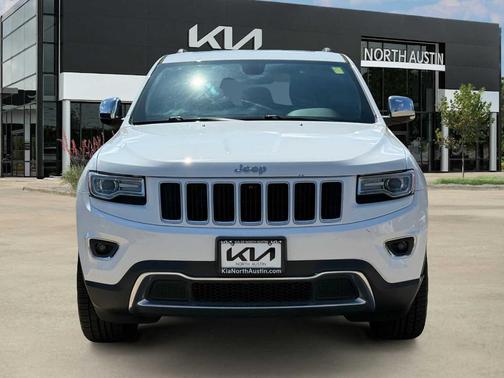 Bright White Clearcoat 2015 Jeep Grand Cherokee Limited