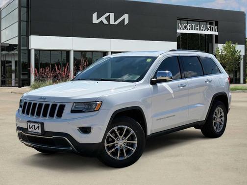 Bright White Clearcoat 2015 Jeep Grand Cherokee Limited