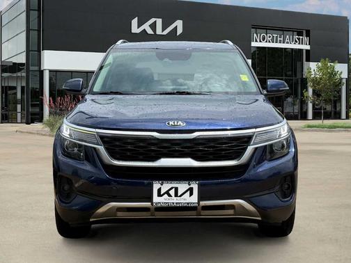 Dark Ocean Blue 2021 Kia Seltos EX