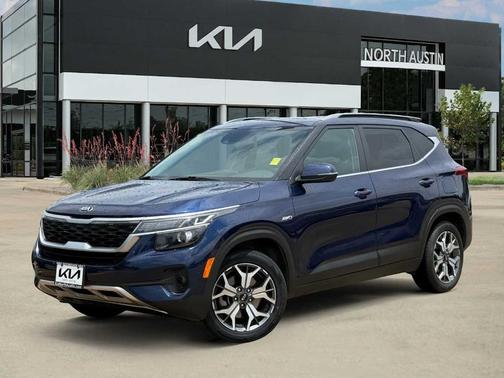 Dark Ocean Blue 2021 Kia Seltos EX