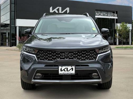 Gray 2022 Kia Sorento X-Line EX
