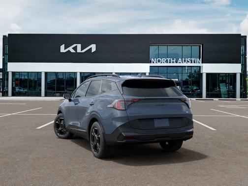Blue 2026 Kia Sportage Hybrid X-Line