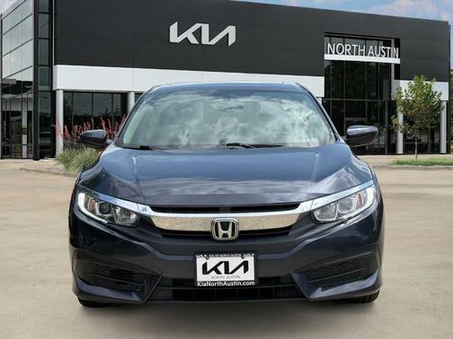 Black 2017 Honda Civic EX