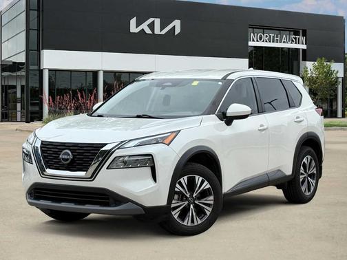 White 2023 Nissan Rogue SV