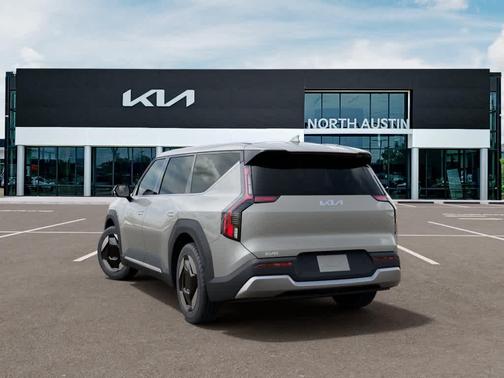 Ivory Silver 2026 Kia EV9 Light Long Range