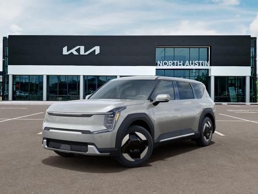 Ivory Silver 2026 Kia EV9 Light Long Range
