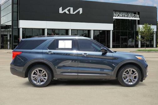 Stone Blue Metallic 2022 Ford Explorer XLT