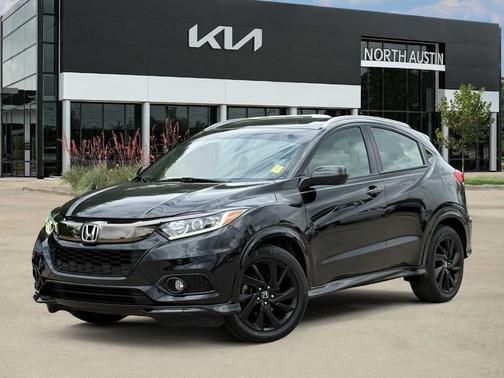 Crystal Black Pearl 2022 Honda HR-V Sport