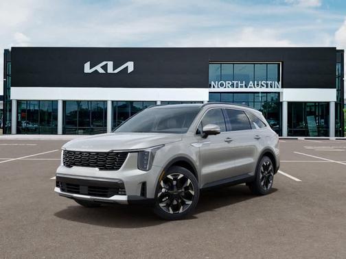 Ivory Silver 2026 Kia Sorento SX