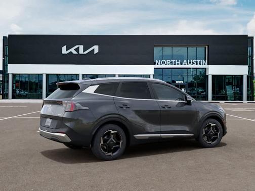 Gray 2026 Kia Sportage Hybrid EX