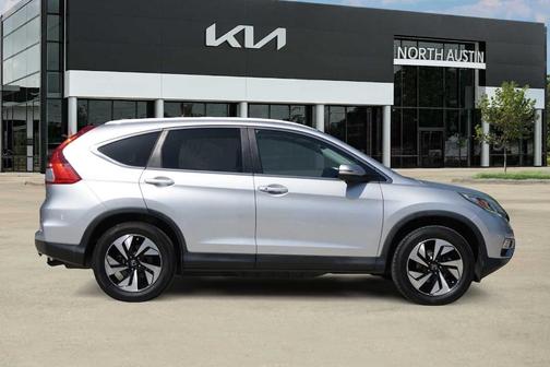 Alabaster Silver Metallic 2015 Honda CR-V Touring