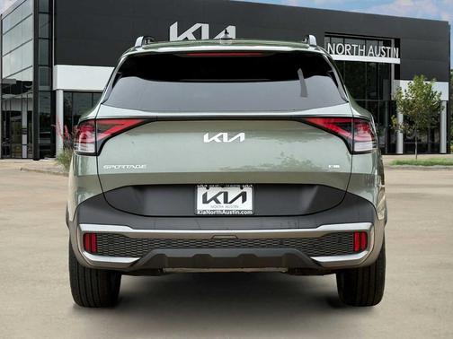 Jungle Green 2024 Kia Sportage Plug-In Hybrid X-Line