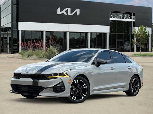 Wolf Gray 2021 Kia K5 GT-Line