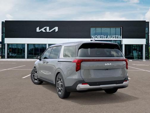 Silver 2026 Kia Carnival Hybrid EX