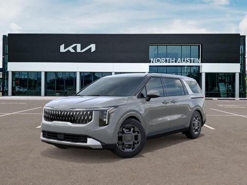 Silver 2026 Kia Carnival Hybrid EX