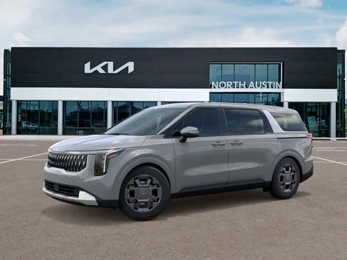 Silver 2026 Kia Carnival Hybrid EX