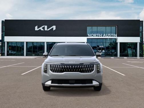 Silver 2026 Kia Carnival Hybrid EX