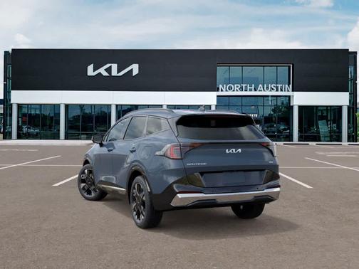 Blue 2026 Kia Sportage Hybrid SX-Prestige