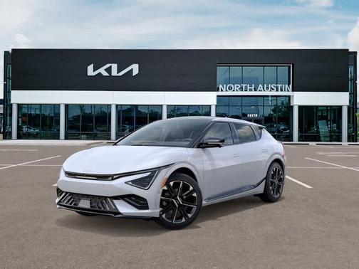 Glacial White Pearl 2026 Kia EV6 GT-Line