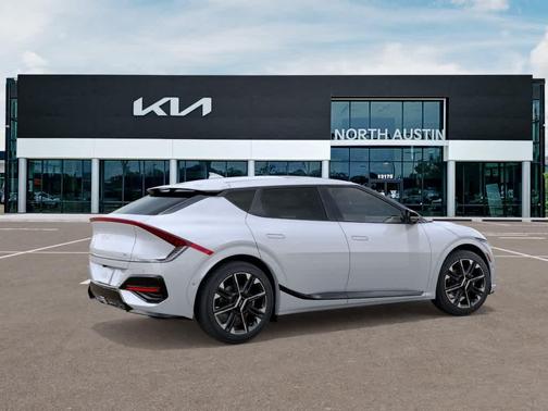 Glacial White Pearl 2026 Kia EV6 GT-Line