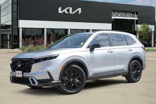 Lunar Silver Metallic 2024 Honda CR-V Hybrid Sport Touring