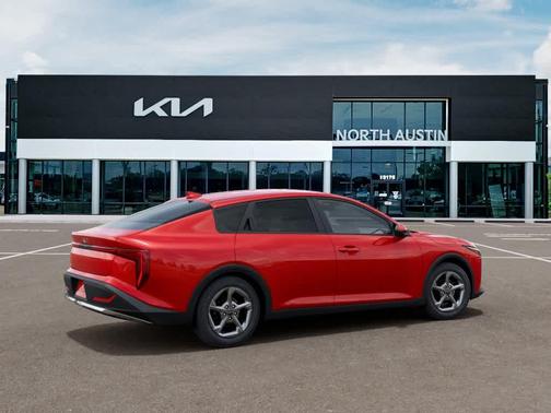 Red 2026 Kia K4 LXS
