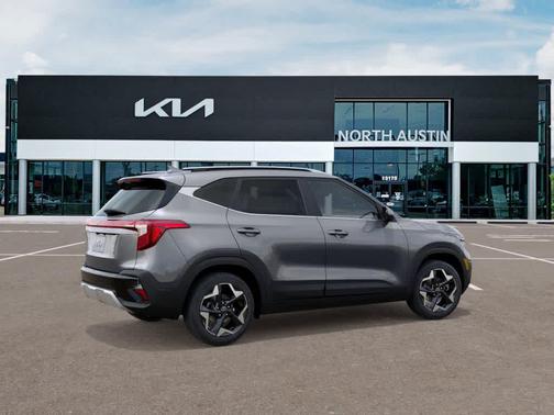 Steel Gray 2026 Kia Seltos EX