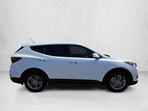 Pearl White 2018 Hyundai Santa Fe Sport 2.4L