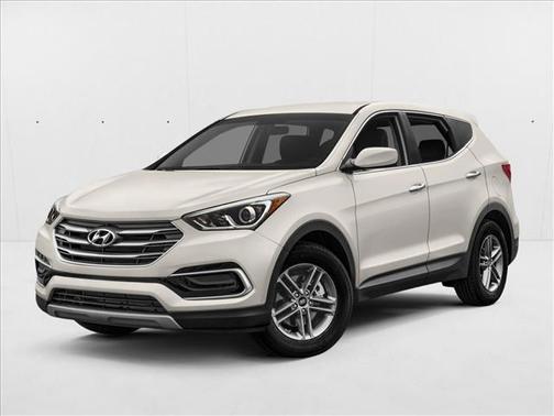 Pearl White 2018 Hyundai Santa Fe Sport 2.4L