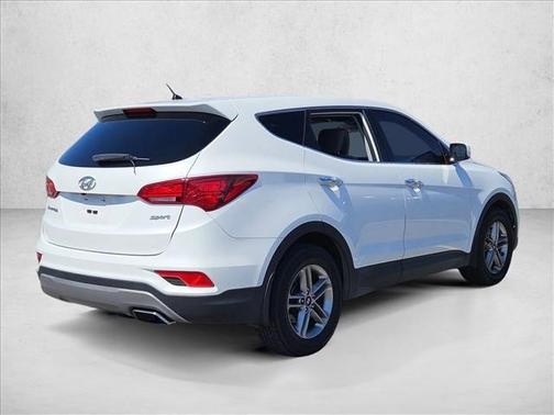 Pearl White 2018 Hyundai Santa Fe Sport 2.4L