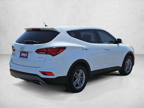 Pearl White 2018 Hyundai Santa Fe Sport 2.4L