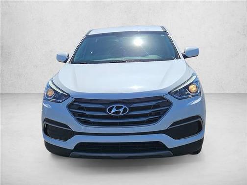 Pearl White 2018 Hyundai Santa Fe Sport 2.4L