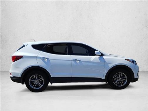 Pearl White 2018 Hyundai Santa Fe Sport 2.4L