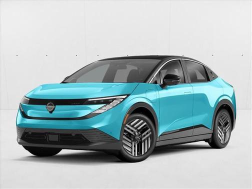 Seabreeze Blue Pearl/Black 2026 Nissan Leaf SV+