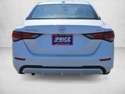 Aspen White TriCoat Pearl 2022 Nissan Sentra SV