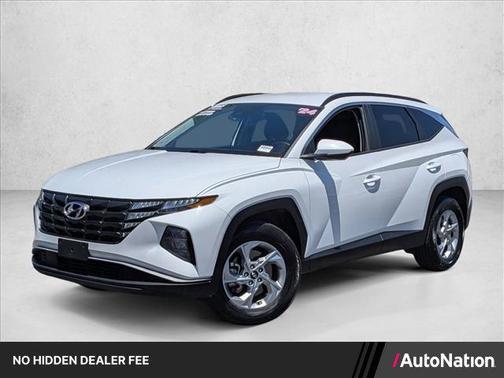 White Pearl 2024 Hyundai TUCSON SEL