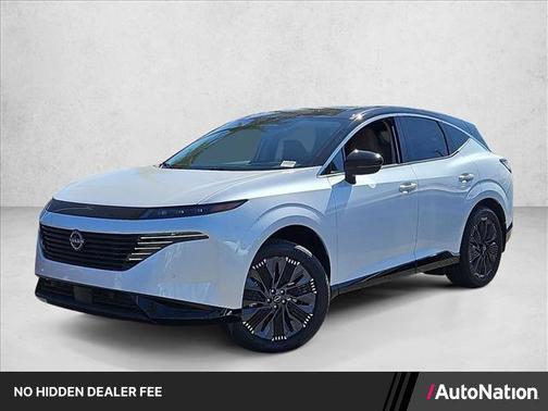 Everest White Pearl Tricoat/Super Black 2026 Nissan Murano Platinum