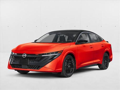 Energetic Ember/Super Black 2026 Nissan Sentra SR