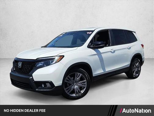 White Diamond Pear 2019 Honda Passport EX-L