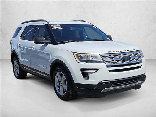 Oxford White 2018 Ford Explorer XLT