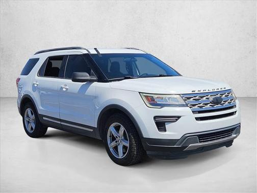 Oxford White 2018 Ford Explorer XLT