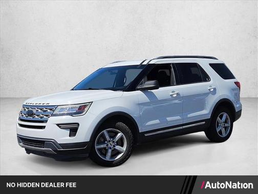 Oxford White 2018 Ford Explorer XLT