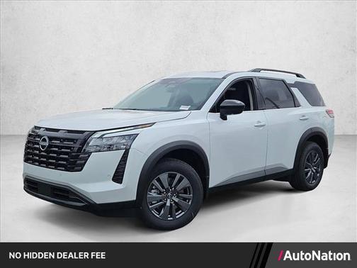 Everest White Pearl Tricoat 2026 Nissan Pathfinder SV