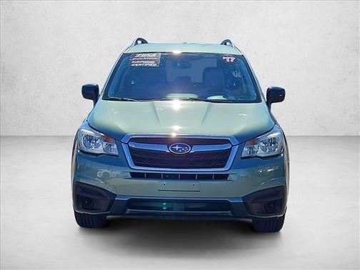 Jasmine Green Metallic 2017 Subaru Forester 2.5i