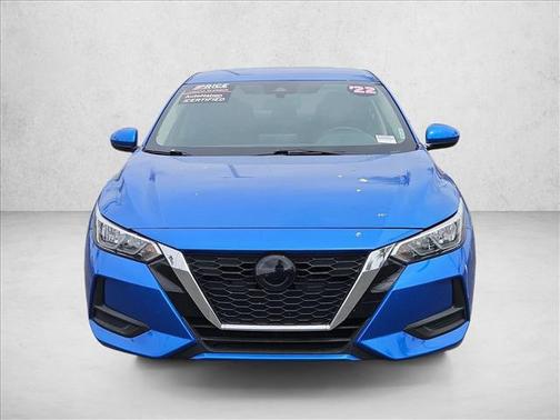 Electric Blue Metallic 2022 Nissan Sentra SV