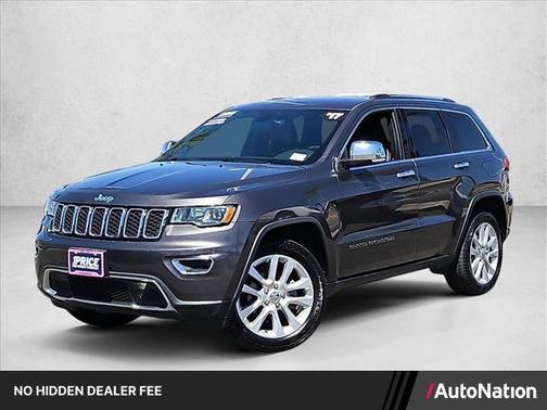 Granite Crystal Metallic Clearcoat 2017 Jeep Grand Cherokee Limited