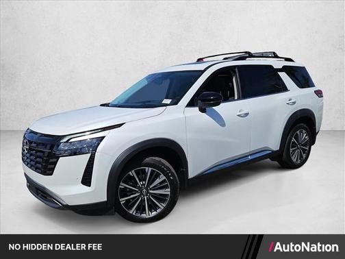 Everest White Pearl Tricoat 2026 Nissan Pathfinder Platinum